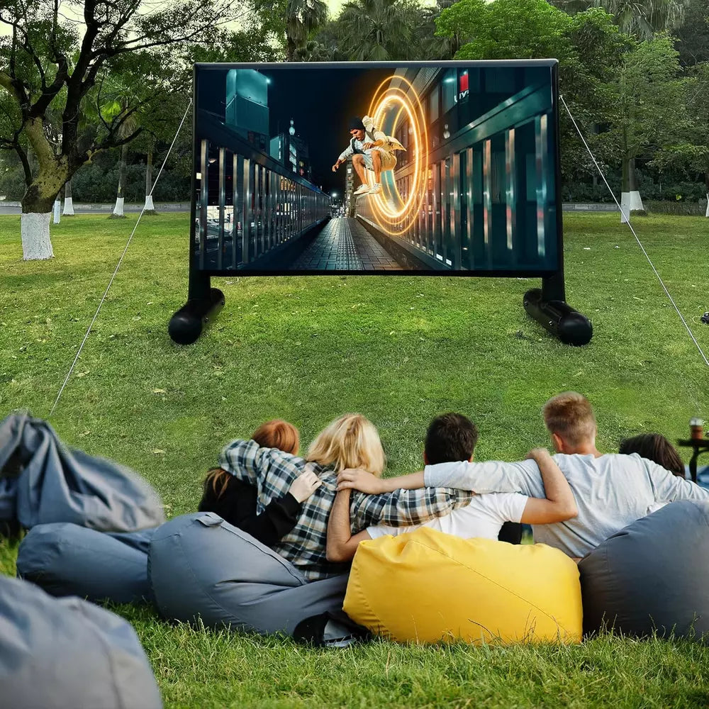 Inflatable Projector Screen 16FT Outdoor Airtight Design