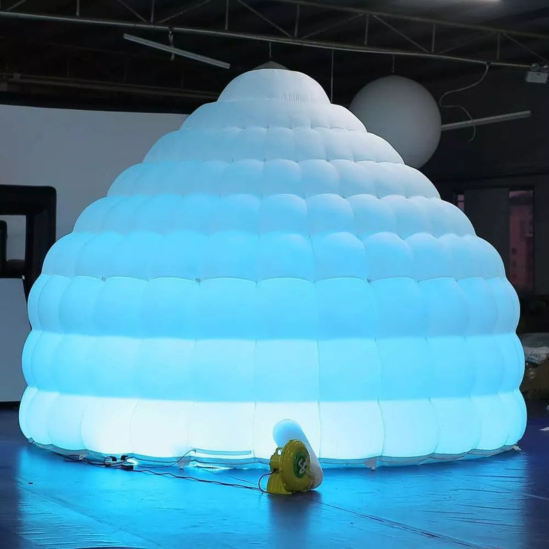 Tente dôme igloo gonflable pour événements