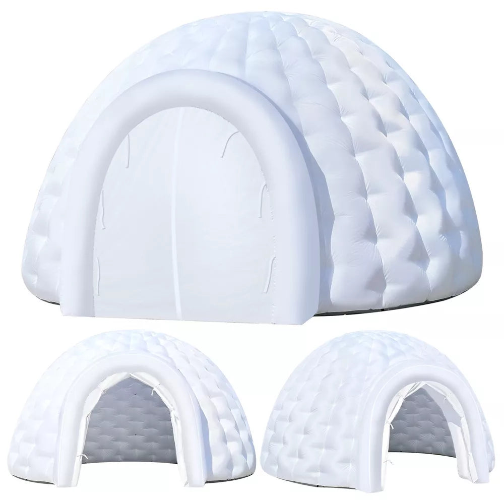 Inflatable Igloo Dome Tent with LED Light for Events