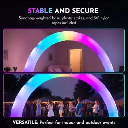 Inflatable Color Changing Arch