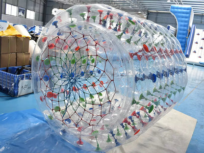 Transparent Inflatable Water Roller for Kids Fun