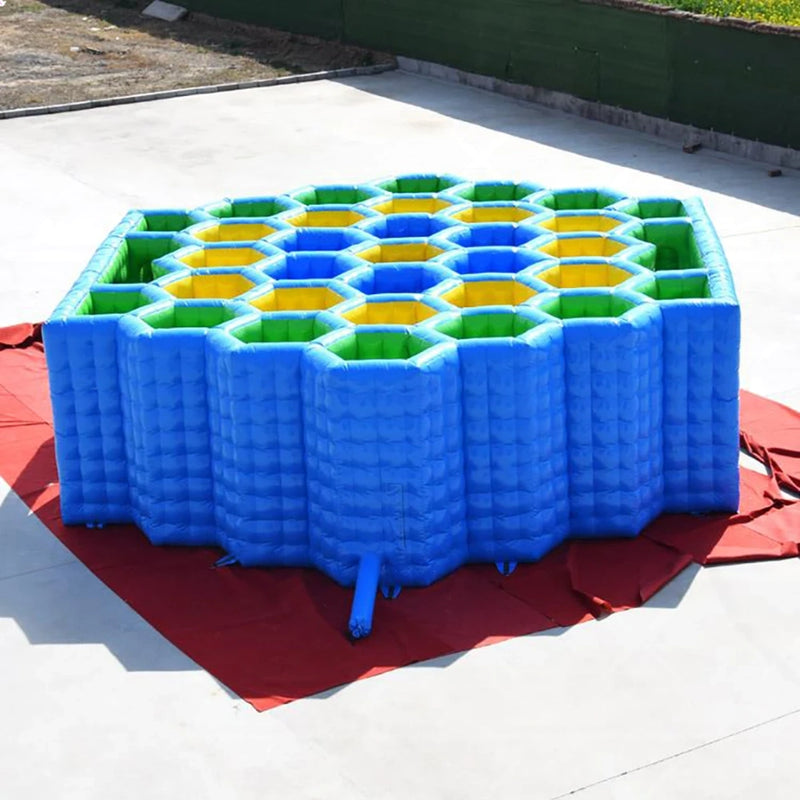 Inflatable Labyrinth Honeycomb Commercial Grade PVC Indoor Outdoor