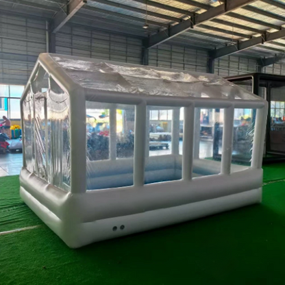 Inflatable Greenhouse Pool House Clear PVC Roof Pool 12 FT
