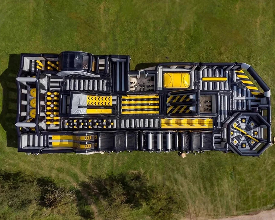Riesen-Hüpfburg Ulti-Matte Wipeout EN14960 Freizeitpark
