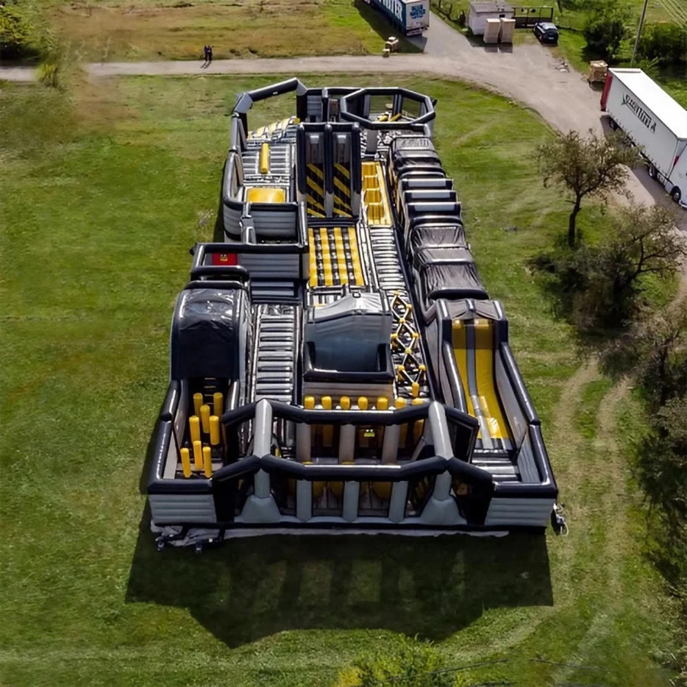 Giant Bounce House Ultimate Wipeout EN14960 Theme Park