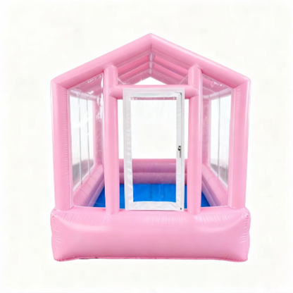 Inflatable Greenhouse Pool House Clear PVC Roof Pool 12 FT