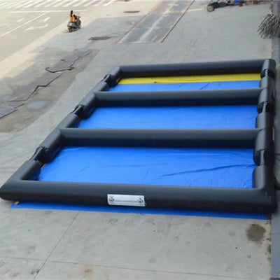 Campo de entrenamiento de fútbol inflable de 43 pies