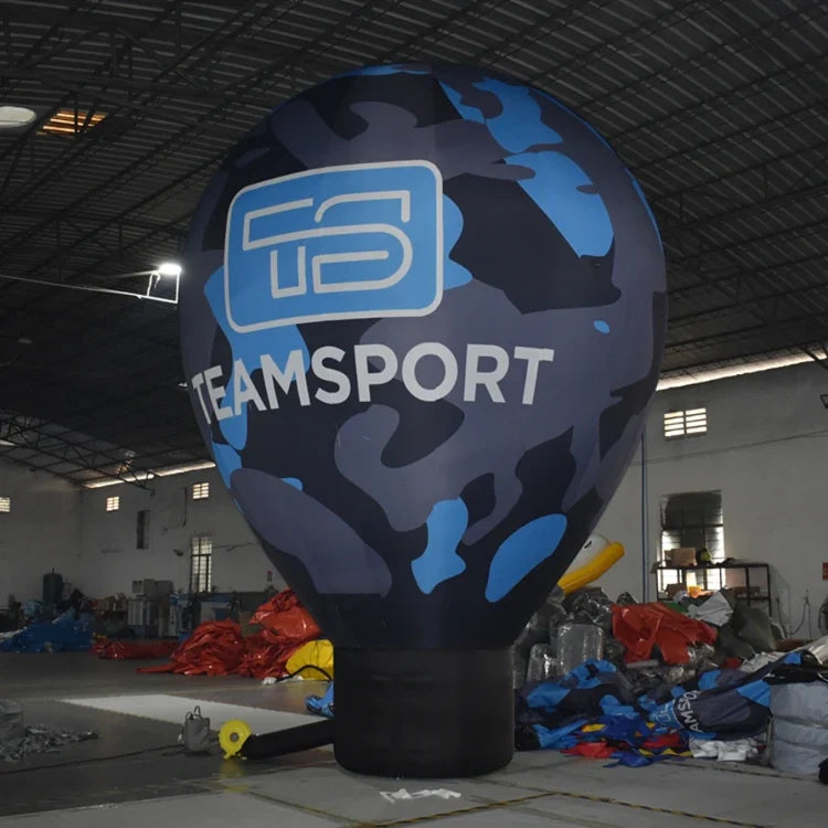 Aufblasbarer Werbeballon Individuelles Logo Digitaldruck-Display