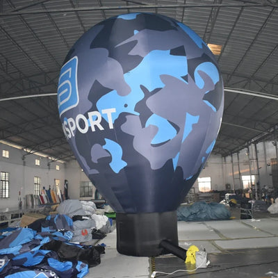 Globo publicitario inflable con logotipo personalizado para exhibición con impresión digital
