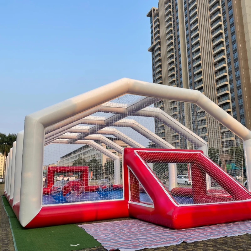 Inflatable Soccer Field Arena with Cover 82 FT